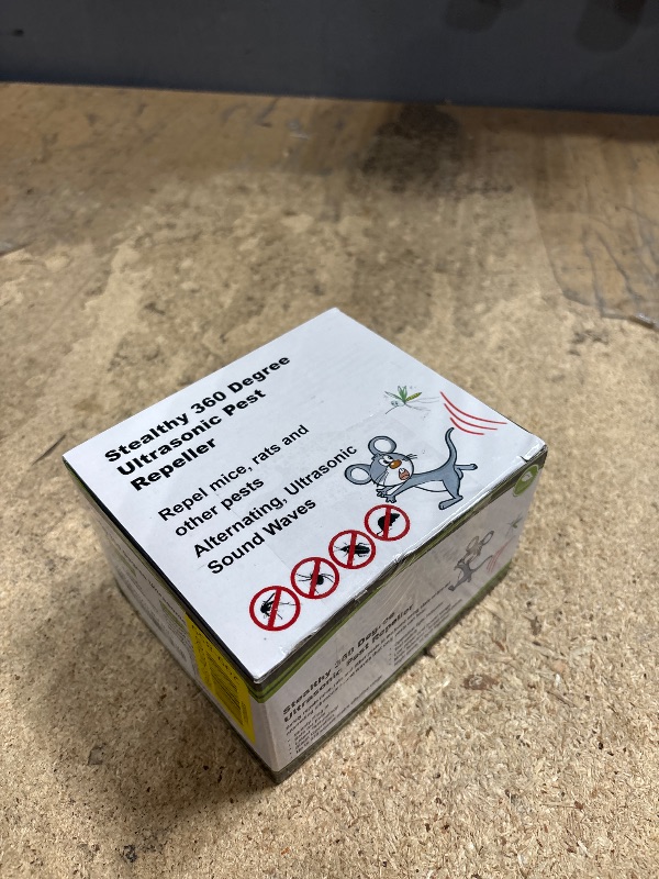 Photo 1 of BORHOOD Rodent Repellent Ultrasonic Plug in,2025 Upgraded Mouse Squirrels Mice Rats Repellent with 3 Wave Working Modes & Flashing Light Indoor