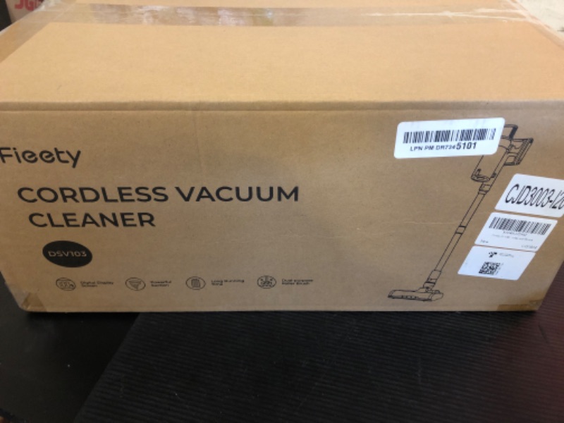 Photo 1 of Cordless Vacuum Cleaner, 450W/40KPA 55 Mins Stick Vacuum Cleaner with LED Touch Display, Lightweight Handheld Vacuum Cleaners for Home, Carpet, Pet Hair and Hardwood Floors