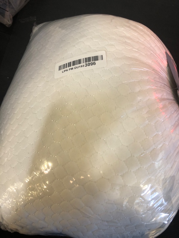 Photo 1 of HOMBYS Shredded Memory Foam Side and Stomach Sleeper Pillow for Adults, Reduce Shouler Pain Pillow for Side Sleeping, No Pressure on Chest, Abdomen, Adjustable U-Shape Pillow, Machine Washable
