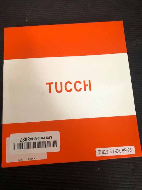 Photo 1 of TUCCH Wallet Case for iPhone 13 6.1-inch, [RFID Blocking] [Card Slot] TPU Interior Protective Case, Magnetic Folio Shockproof PU Leather Stand Flip Cover Compatible with iPhone 13 2021, Dark Blue