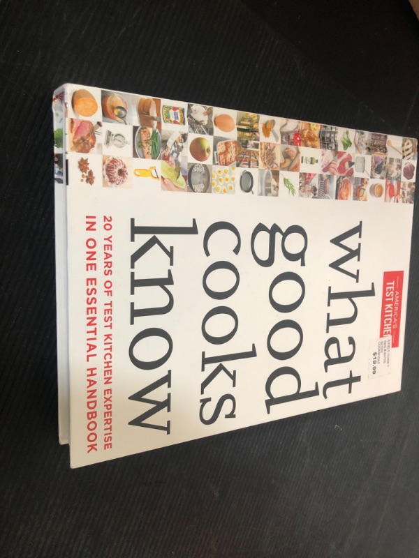 Photo 1 of What Good Cooks Know: 20 Years of Test Kitchen Expertise in One Essential Handbook Hardcover – October 25, 2016
