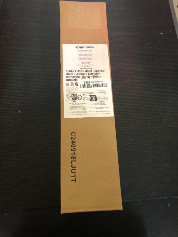 Photo 1 of Amazon Basics 50-inch Lightweight Portable Camera Mount Tripod Stand with Bag, for Travel Photography, Champagne