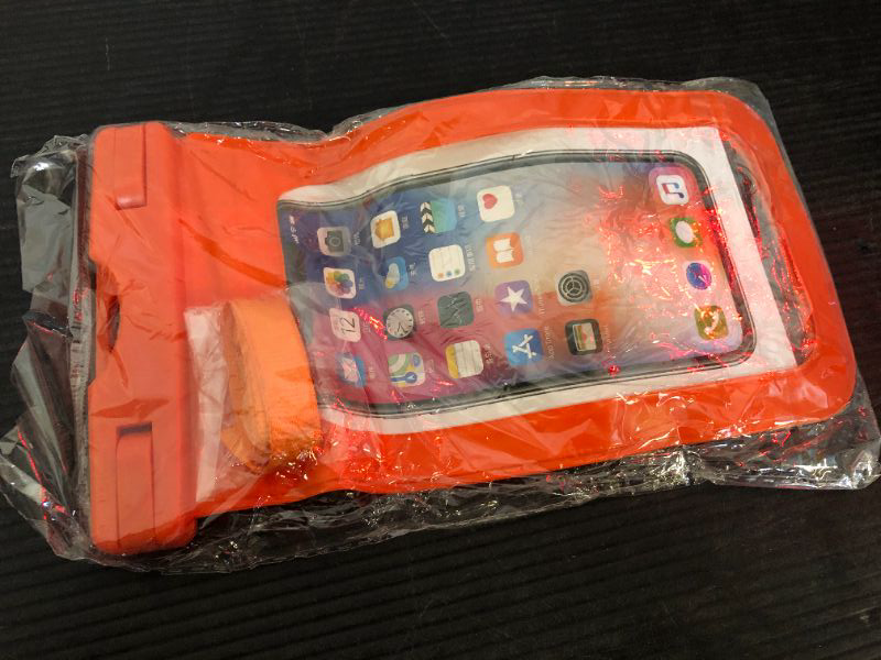 Photo 1 of   Waterproof Phone Pouch Universal Phone Waterproof Case Compatible for iPhone 11 13 12 Max Pro XS Samsung Galaxy s22 s10 Up to 6.9", IPX8 Plastic Cell Phone Dry Bags