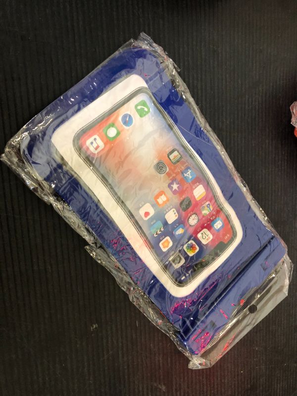 Photo 1 of  Waterproof Phone Pouch Universal Phone Waterproof Case Compatible for iPhone 11 13 12 Max Pro XS Samsung Galaxy s22 s10 Up to 6.9", IPX8 Plastic Cell Phone Dry Bags