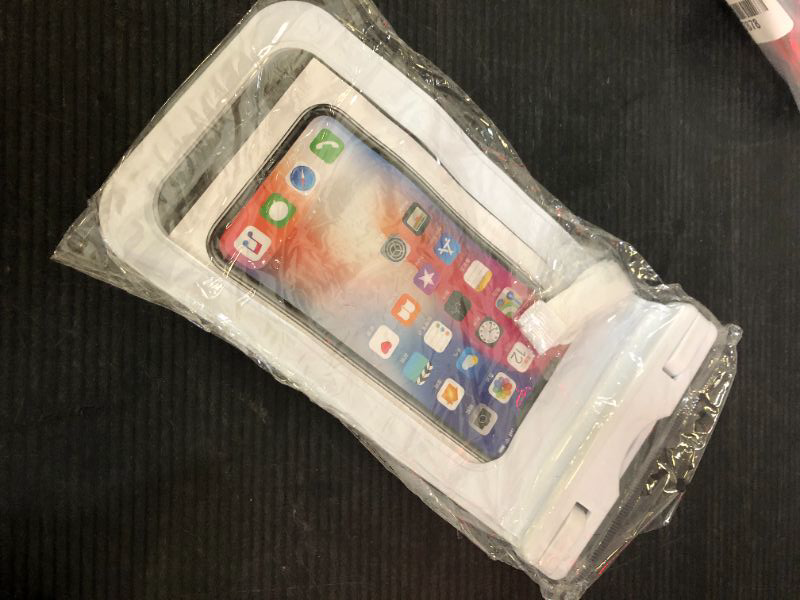 Photo 1 of  Waterproof Phone Pouch Universal Phone Waterproof Case Compatible for iPhone 11 13 12 Max Pro XS Samsung Galaxy s22 s10 Up to 6.9", IPX8 Plastic Cell Phone Dry Bags