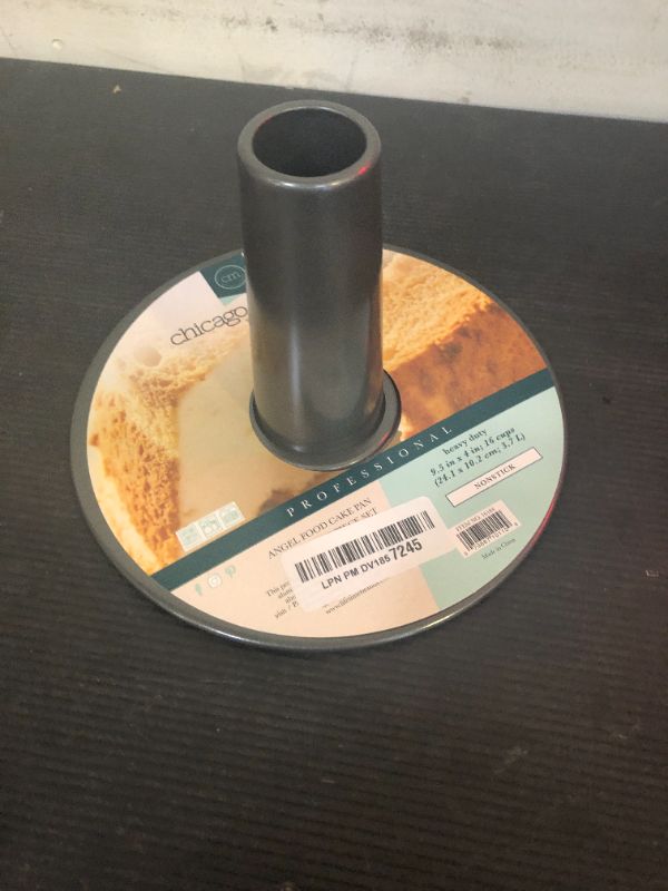 Photo 1 of Chicago Metallic Cooling Feet, 9.5 Inch Premium Carbon Steel Tube Non-Stick Coating, Perfect for Angel Food and Pound Cakes