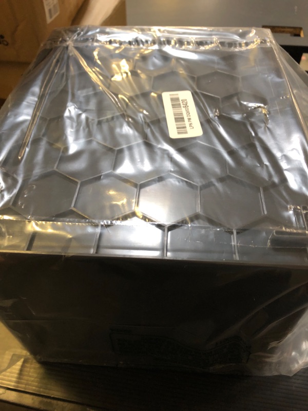 Photo 1 of GIIYAA Clear Lockable Storage Box for Food?Tech and Home Safety, Medicine Lock Box for Safe Medication,Lockable Storage Bin, Tablet Phone Jail Lock Box?Refrigerator Storage Bins (Black)