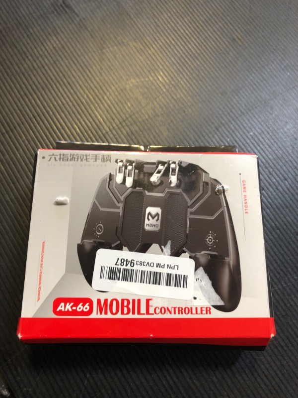 Photo 1 of DELAM Mobile Game Controller for iPhone & Android, Pubg Mobile Controller Phone Triggers for Gaming, Gaming Grip Joystick Gamepad Shoot Aim Keys for 4.7-6.5" Phone