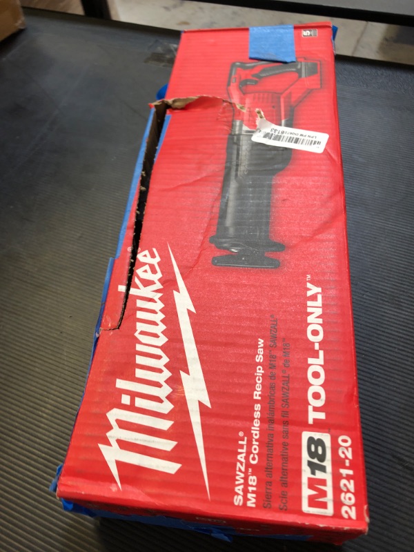 Photo 1 of milwaukee cordless recip saW 