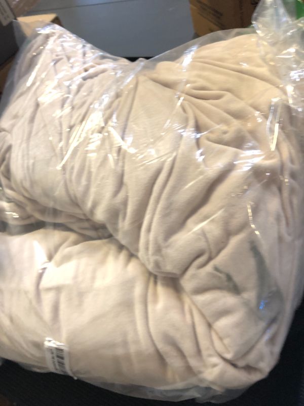 Photo 1 of H.VERSAILTEX Sofa Cover 4 Piece T Cushion Sofa Slipcovers Couch Cover Furniture Protector Stretch T Cushion Sofa Covers for 3 Cushion Couch with 3 Individual T Cushion Covers, Ivory