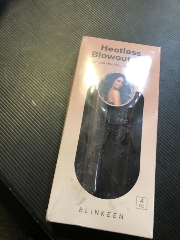 Photo 1 of BLINKEEN Jumbo Heatless Hair Curler,Velvet Rods with Hook for Blowout Curls, Overnight Hair Curling Set for All Hair Types, No Heat Curlers with Scarf