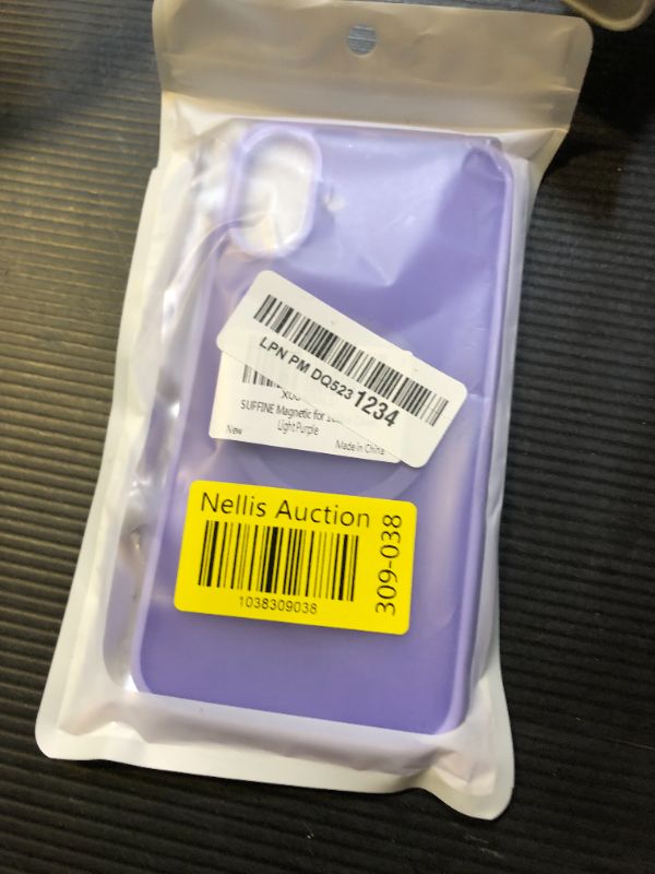 Photo 1 of SUPFINE Magnetic for iPhone 16 Plus Case(Compatible with MagSafe) (Military Grade Drop Protection) Slim Translucent Matte Shockproof with Anti-Fingerprint Phone Case,Purple