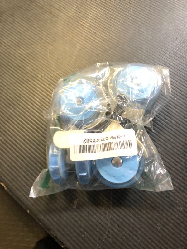 Photo 1 of Baby Walker Wheels Replacement, Baby Walker Rubber Wheels Replacement Set of 4 Baby Walker Accessories, Plastic Rubber Wheels Casters, Universal Wheels