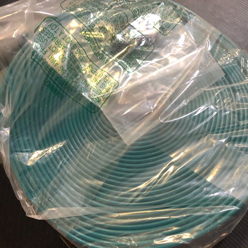 Photo 1 of LINEX Sprinkler Soaker Hose 50 ft for Garden Lawn Watering Hose with Hose Stakes