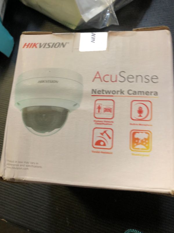 Photo 1 of HikVision 4 mp Vandal Built-in mic Dome Camera ds-2cd2143g2-iu f2.8