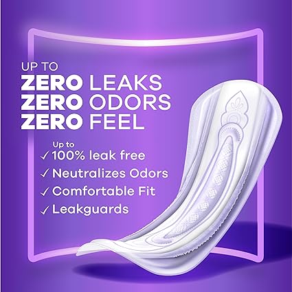 Photo 1 of Always Discreet for Bladder Leaks, Ultimate Overnight, Long Length, 26 Pads 
