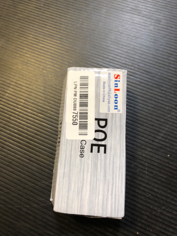 Photo 1 of SinLoon Gigabit POE Extender 2 Port POE Extender Repeater 100/1000Mbps 30W 1 to 2 Wall Mounted POE Amplifier POE Booster Network Extender