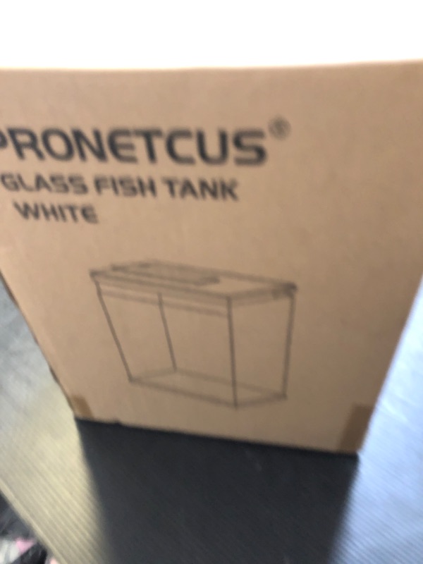 Photo 1 of Glass Betta Fish Tank Starter Kits, 2 Gallon Fish Tank with Heater Filter and Light, Self-Cleaning Small Fish Tank.