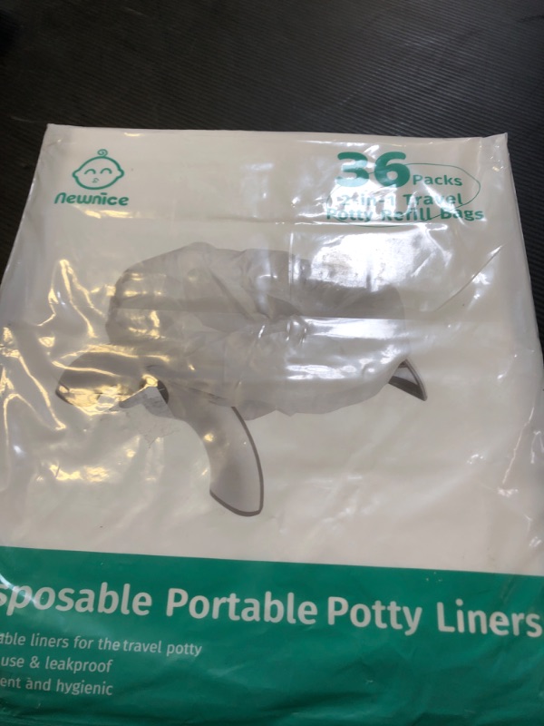 Photo 1 of 36 Packs Disposable Potty Bags, Portable Travel Potty Bags with 200ml Absorbent Pads, Potty Liners Compatible with OXO Tot 2-in-1 Go Potty, Potty Training Liners Fit Most Potty Chairs for Toddlers