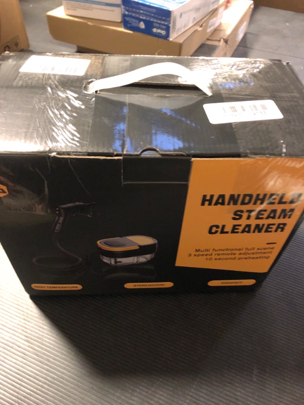 Photo 1 of Steam Cleaner, 3-Level Adjustable Handle, 15s Heat-Up, 1.69 Quarts Tank, Portable Steamer for Cleaning with 11 pcs Accessories, Steam Cleaner for Home for Dirt, Grease, Grout, Tile,Floor,Couch and Car