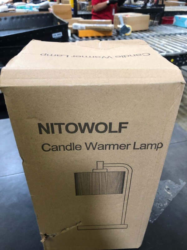 Photo 1 of NITOWOLF Candle Warmer Lamp with Timer, Dimmable Candle Wax Warmer Candle Lamp with Replacement Bulbs, Candle Warmer for Jar Candles Home Decor House Warming Gifts Christmas Gifts (Black)