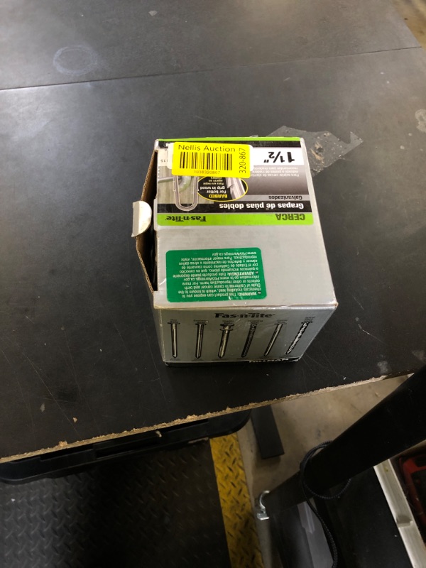 Photo 1 of Fas-N-Tite Galvanized Double Barbed Fence Staples (1-1/2") 5lb Box