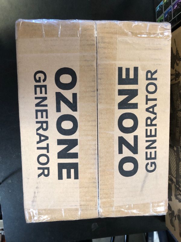 Photo 1 of PowerScale Ozone Generator 90,000mg/h O3 Intelligent Control Ozone Odor Eliminator Commercial Ozone Machine Odor Removal, For Home, Car, Pet Room - High Capacity Ionizer Ozone Air Purifier, Black