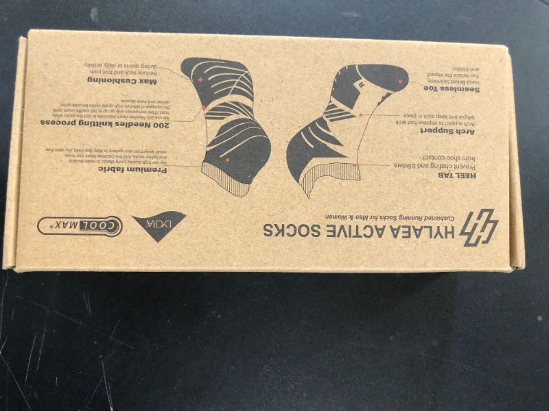 Photo 1 of Hylaea No Show Running Athletic Anti-Blister Wicking Coolmax Socks, Seamless Anti-odor (Small, 3 Pairs White Style 2)