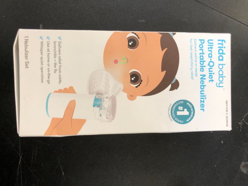 Photo 1 of Frida Baby Nebulizer for Babies, Portable Nebulizer for Kids, Babies & Infants, Ultra-Quiet Handheld Nebulizer with Mask + Diffuser, Congestion + Flu Relief
