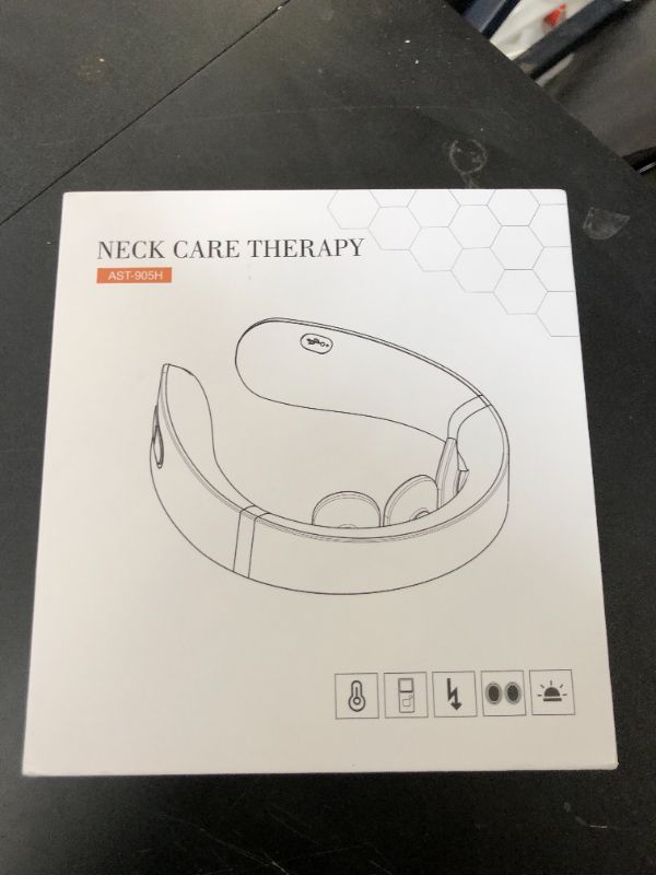 Photo 1 of Auxoliev Neck Massager for Pain Relief Deep Tissue, FSA HSA Eligible Items, Electric Pulse Neck Massager with Heat, 9 Modes 50 Levels Cordless Cervical Massage for Women Men