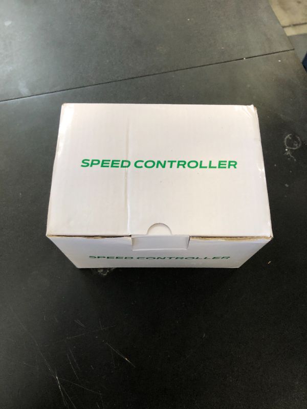 Photo 1 of MakerHawk Fan AC Motor Speed Controller - 120V 15A 4000W Variable Speed Electric Motor Control Voltage Regulator with Overload Protection Switch
