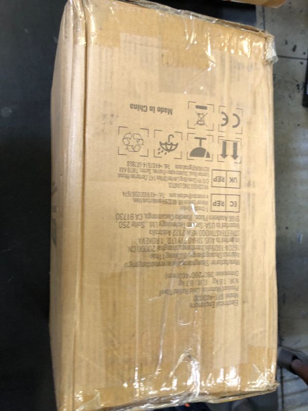 Photo 1 of LMioEtool Electrical Box, IP65 Waterproof Dustproof ABS Plastic Enclosure, Outdoor and Indoor Project Box Hinged Cover with Mounting Plate Wall Brackets, Outer Dimension 15.7"x 11.8" x 7.1", Grey