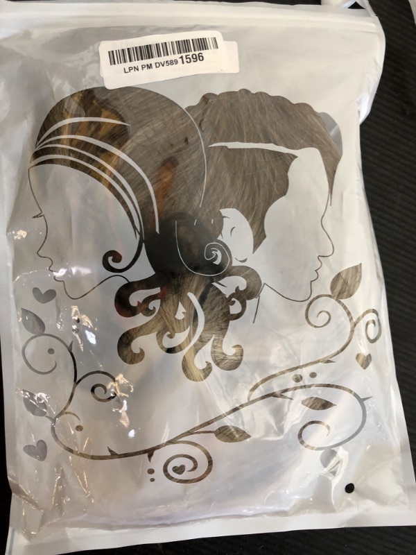 Photo 1 of QUEENTAS Pixie Layered Short Blonde Wigs for White Women Black Women Synthetic Hair (Blonde Mixed Brown)