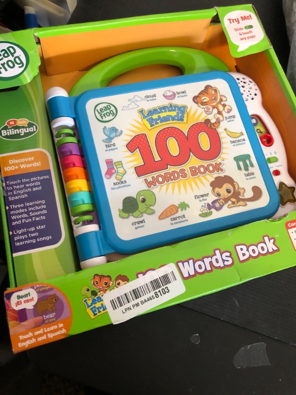 Photo 1 of LeapFrog Learning 100 Words Book