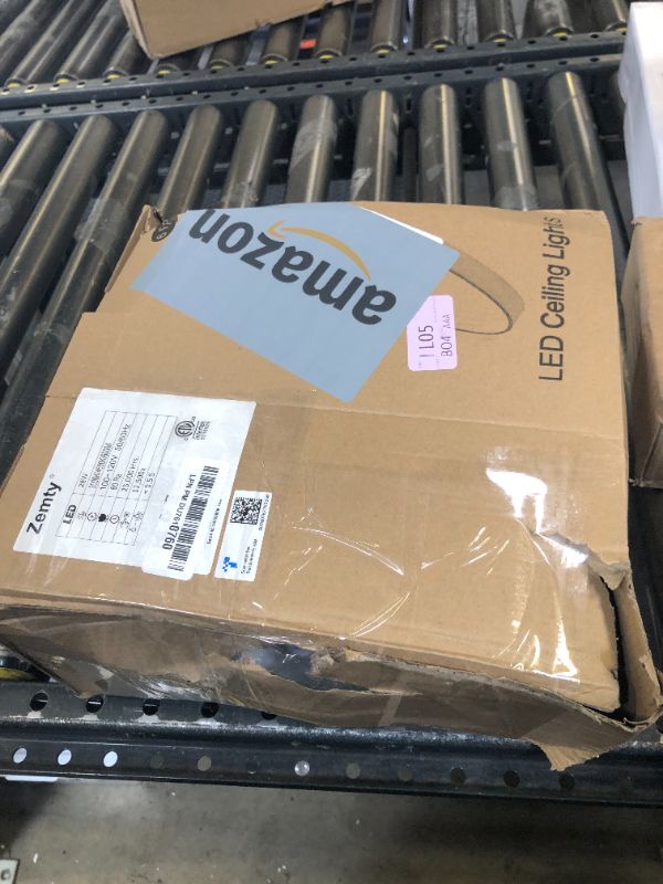 Photo 1 of zemty 6Pack 12 Inch LED Flush Mount Ceiling Light, Super Slim 28W 3200lm LED Ceiling Light, 3 Color Temperature in One 3000k/4500k/6000K Round Light Fixture for Bedroom, Kitchen, Dining Room (White)