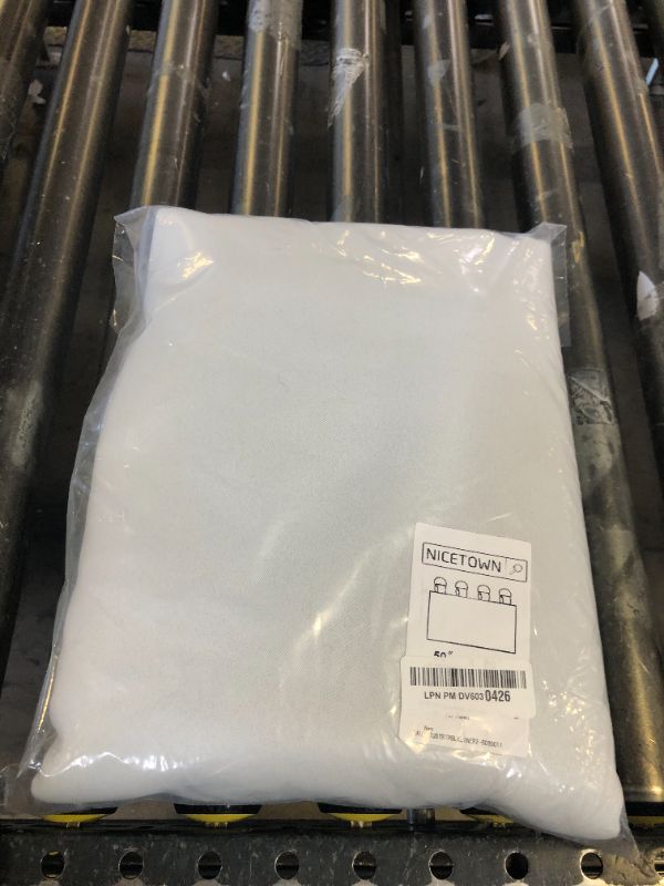 Photo 1 of NICETOWN Blackout Curtain Liners for Sheer Curtains, Cold Heat Light Noise Blocking Liners with Rings: Easy to Open and Closed, Thermal Liners for 84 inches Long Curtains, 1 Pair, 50" x 80" Per Panel