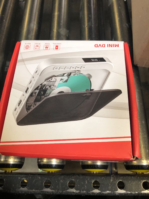 Photo 1 of HDMI DVD Players for TV, DESOBRY 1080P HD Mini Small DVD Player with All Region Free, Compact DVD Player for Smart TV, Support AV Output, USB/TF Card Input, Remote Control,PAL/NTSC