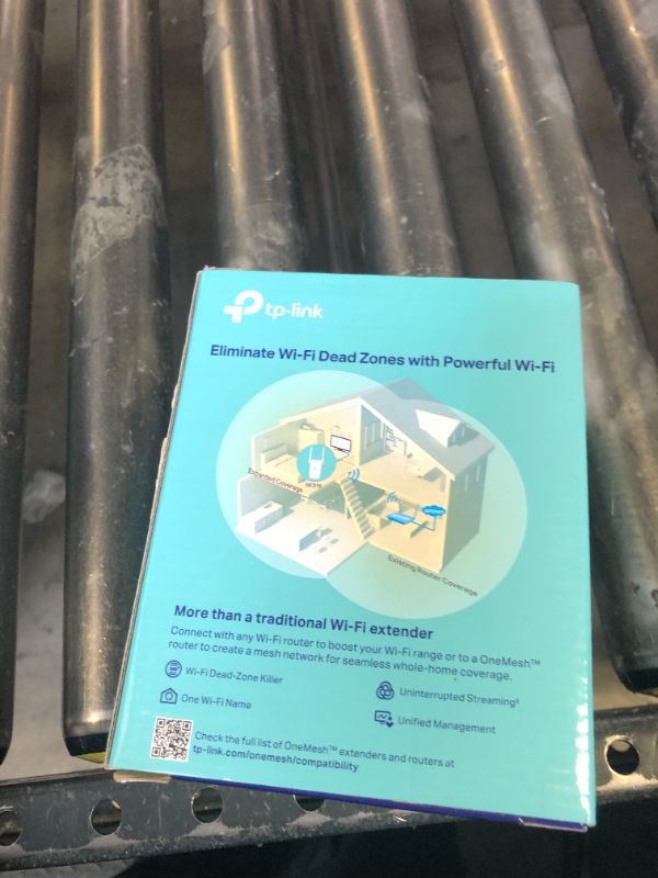 Photo 1 of TP-Link AC1200 WiFi Extender, 2024 Wirecutter Best WiFi Extender, 1.2Gbps home signal booster, Dual Band 5GHz/2.4GHz, Covers Up to 1500 Sq.ft and 30 Devices ,support Onemesh, One Ethernet Port (RE315)