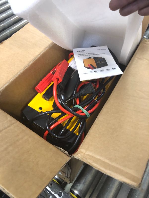 Photo 1 of PCHH 12V 24V Car Battery Charger Heavy Duty, 0-15A Automatic Battery Maintainer, Smart Trickle Charger with Auto Shutoffs, Repair, Winter Mode, for Automotive Car Truck Motorcycle RV AGM Deep Cycle
