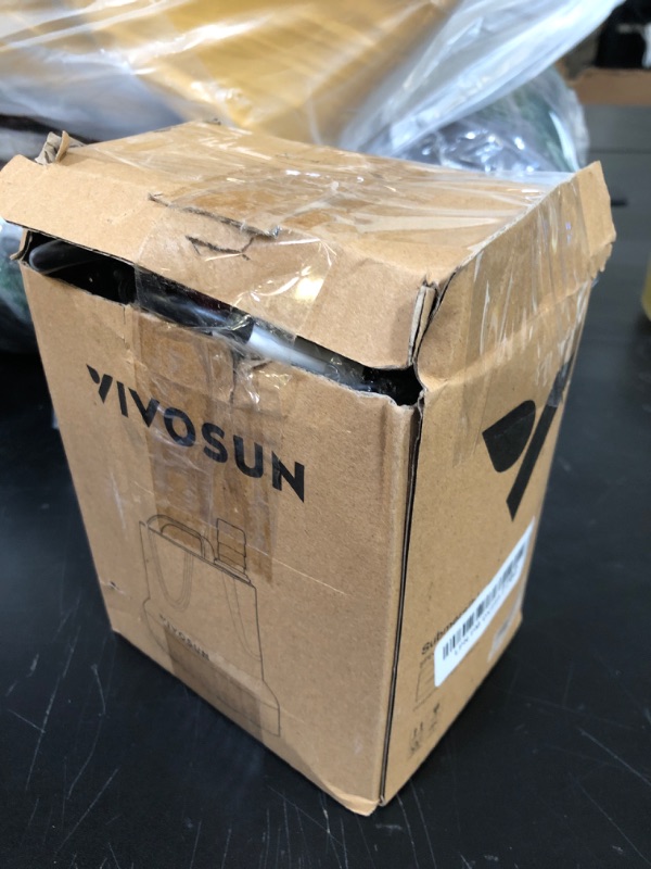 Photo 1 of VIVOSUN 850GPH 60W Submersible Pump for Fish Tank, Pond, Aquarium, Hydroponic Systems with 5ft Power Cord and 4 Nozzles Blue