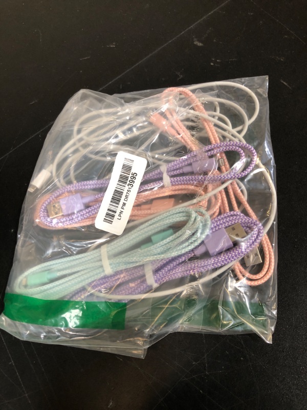 Photo 1 of [Apple MFi Certified] iPhone Charger, 6Pack (3/3/6/6/6/10 FT) Fast Charging Long Lightning Cable, High Speed Transfer USB Charger Cord for iPhone 14 13 12 11 Pro Max/XR/XS/X/8/7/6Plus iPad