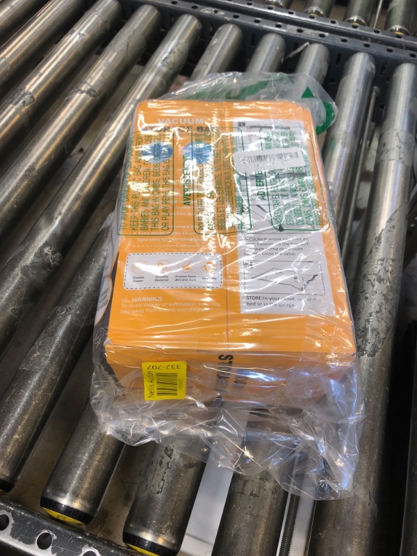 Photo 1 of 10 Jumbo Vacuum Storage Bags, Space Saver Bags Compression Storage Bags for Comforters and Blankets, Vacuum Sealer Bags for Clothes Storage, Hand Pump Included