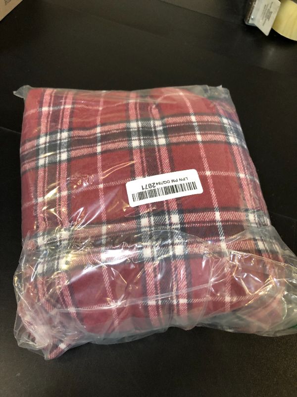 Photo 1 of Kuoser Warm Reversible Waterproof Dog Winter Coat, British Style Plaid Dog Clothes, Cozy Snow Jacket, Red, 3XL (Small to Large)