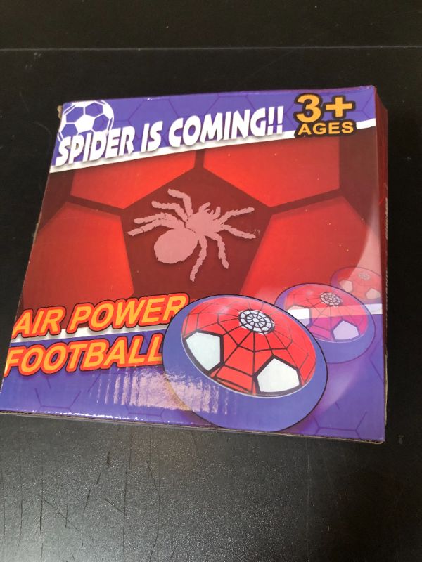 Photo 1 of Hover Soccer Ball Indoor Toys,Boy Toys Gifts for Ages 4 5 6 7 8 10 12 Years Old,Air Floating Soccer Toy with LED Lights Foam Bumper,Kids Soccer Toys Birthday Gifts for Boys Girls (1 Pack)