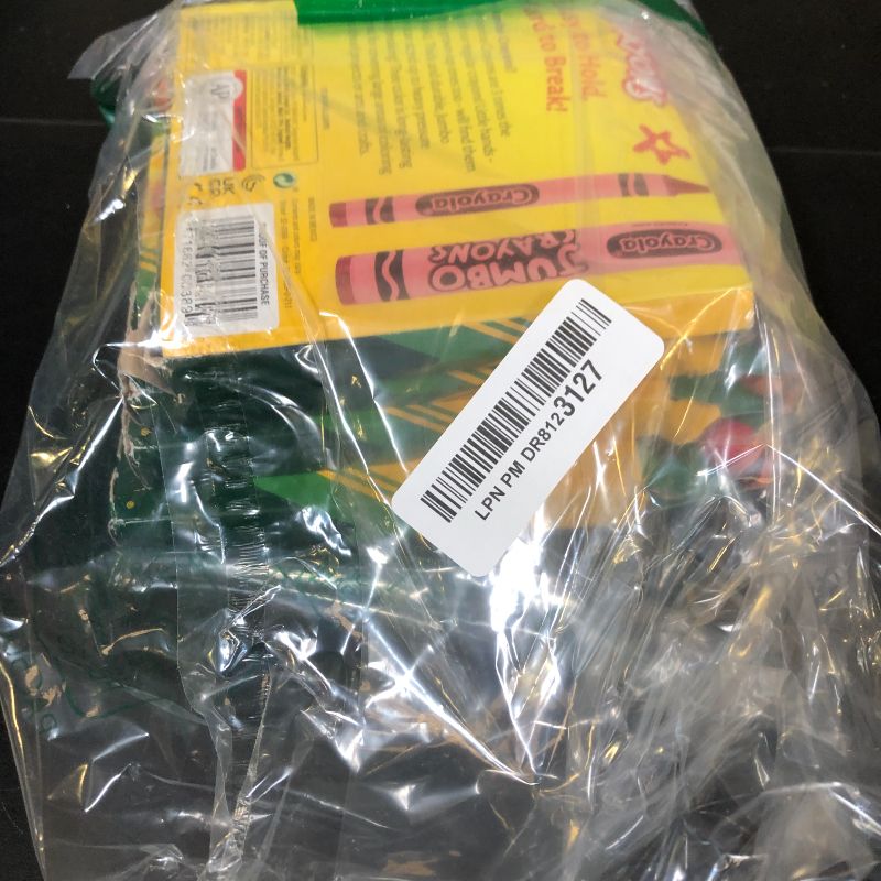 Photo 1 of Crayola Jumbo Crayons 8ct Pack of 4 …