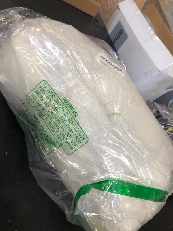 Photo 1 of MINUPWELL Ultra Thin Pillows, Flat Pillows for Sleeping Thin, 7D High Support 2.5 inch Height Slim Bed Pillows for Stomach Sleeper, Standard Size -18x36 in - Rayon Derived from Bamboo