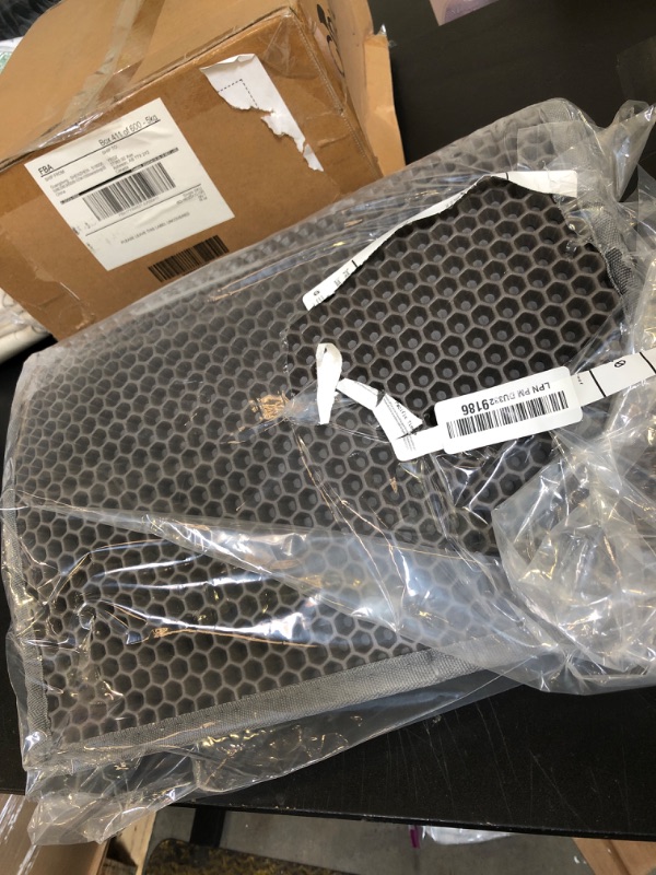 Photo 1 of Pieviev Cat ter Mat Double Layer Waterproof Urine Proof Trapping Mat 1 Pack (Gray, 24x15 Inch (Pack of 1))