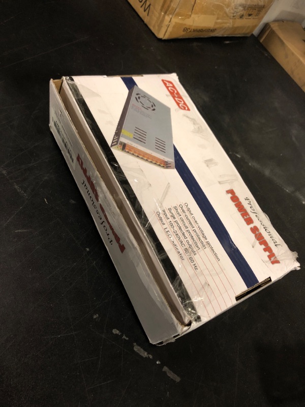 Photo 1 of DC 12V 30A Power Supply 360W Universal Regulated Switching AC to DC Converter AC110V/220V (SMPS) Transformer Driver Adapter for LED Strip Light, CCTV Camera Security System, Radio, Computer Project