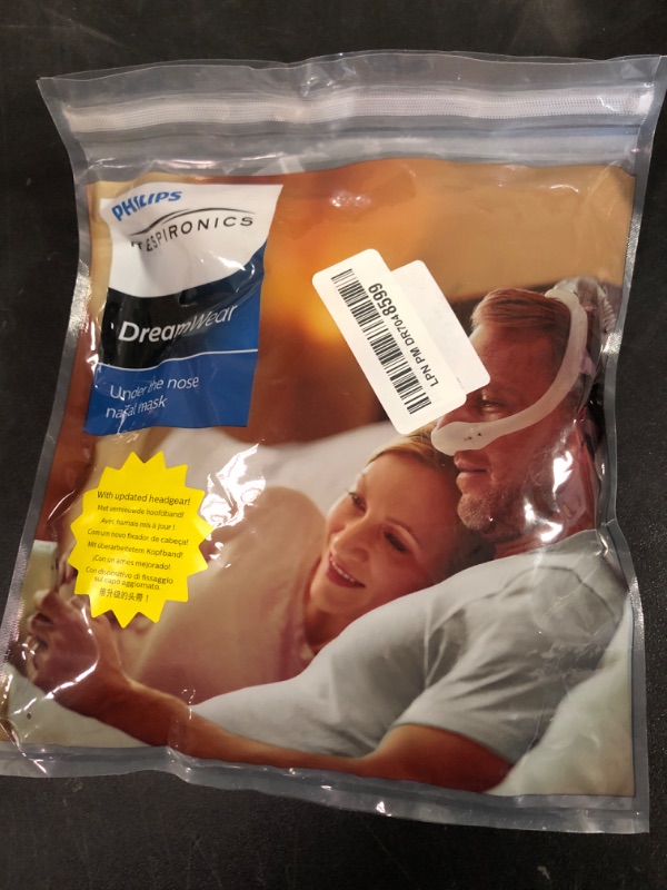 Photo 1 of Nimisa Nasal Frame Assembly for Respironics DreamWear, Upgrade Nasal Frame with Headgear, Frame, 3 Size Nasal Pillow and Absorbent Cloth