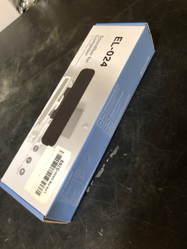 Photo 1 of OGUPGX Computer Speakers for Desktop Pc, Monitor Speakers for Laptop,Pc Speakers with Loud Sound,Volume Control Easily Clamps to Monitors(USB-C to USB Adapter Included) (Black)